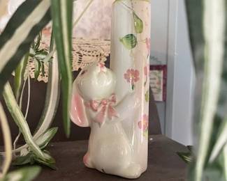 Weiss Bunny Bud Vase