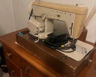 Vintage sowing machine