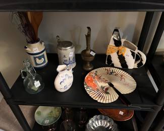 Vases and assorted decor