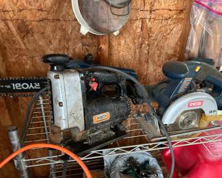 Power Tools, both corded and battery powered