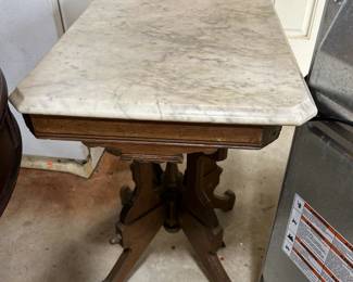 Marble Top Antique Tables