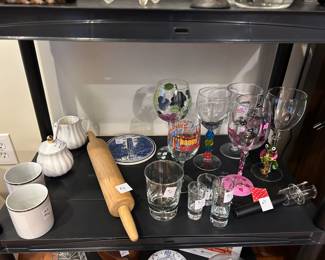 Wine Glasses and Kitchen Items