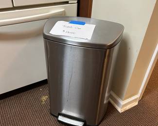 Trash cans of all sizes