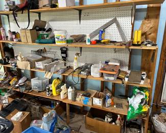 A garage full of treasures