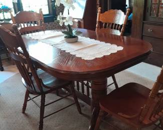 Table with six chairs