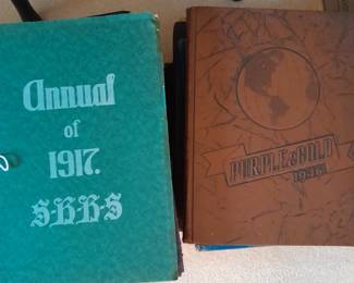 South Haven High School Annuals - several years going back to 1917