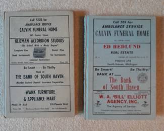 South Haven directories - vintage
