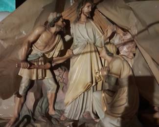 Very large plaster piece