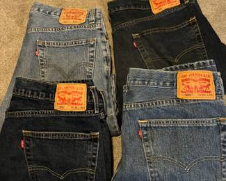 Men's Levis Jeans.  
