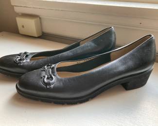 Ferragamo loafer heel.

Barely worn