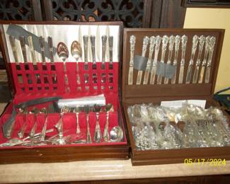 silverplate flatware sets