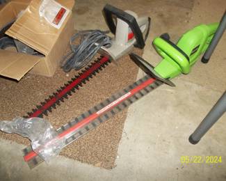 electric hedge trimmers