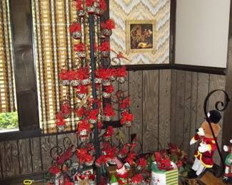 metal Christmas tree