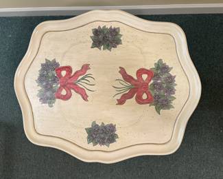 Flip-Top Hand-Painted Server. Photo 2 of 2. 