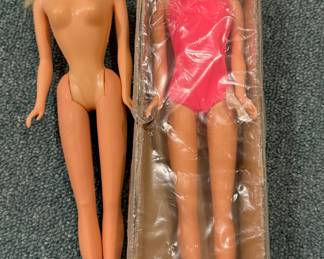 Vintage Barbies. 