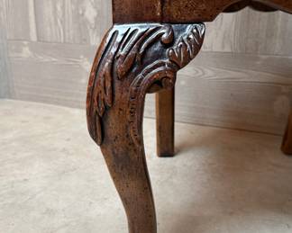 Set of 8 Queen Anne Style Dining Chairs with Ball and Claw Feet. A Great Set To Customized!  Ask Us For Resources. Photo 2 of 2. 