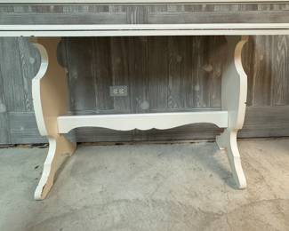 White Painted Console / Server / Side Table. Photo 1 of 3. 