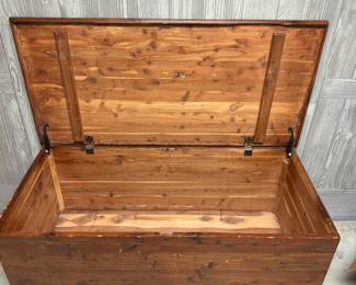 Cedar Blanket Chest. Photo 2 of 2. 