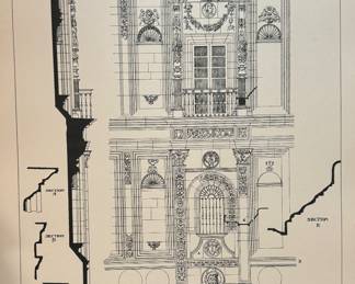 Vintage Architectural Book: Palais Massimi A Rome. The Architectural Book Publishing Company. Photo 3 of 3. 