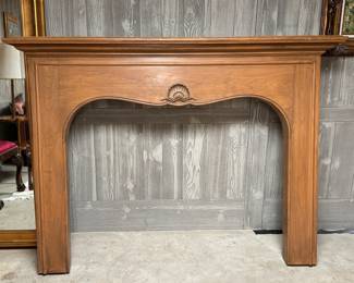 Queen Anne Style Fireplace Mantle. Measures 69" W x 51" H with 48" x 36" H Opening. Photo 1 of 2. 