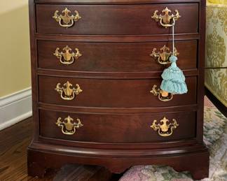 Small Mahogany Chest of Drawers. Measures 24" x 16" x 25" H. Photo 1 of 3. 