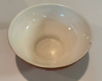 Vintage Haeger Orange Bowl #102. Photo 2 of 3. 