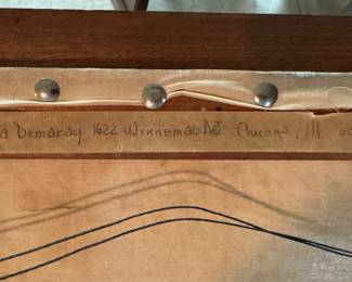 Linda Demaray Oil on Canvas. Measures 13.5" x 15.5" without Frame. Photo 2 of 2. 