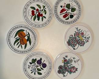 Set of 6 Coasters. 