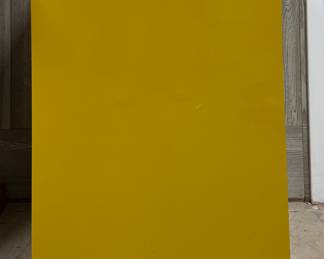 Mustard Yellow Mid-Century Cabinet with Drawers. Photo 1 of 3. 