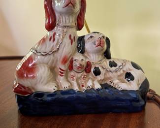 Staffordshire-Style Dog Figurine. Photo 1 of 2. 