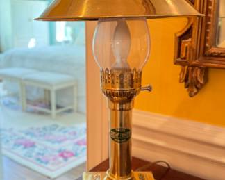 Brass Orient Express, Paris -Istanbul, Table Lamp. Photo 1 of 2. 