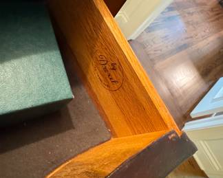 Vintage Drexel Serpentine Front Flame Mahogany 4-Drawer Chest of Drawers. Measures 36" W x 19" D x 32.5" H. Photo 3 of 3. 