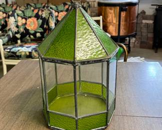 Stain Glass Lantern. 