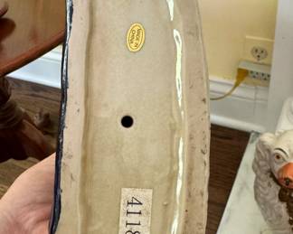 Staffordshire-Style Dog Figurine. Photo 2 of 2. 