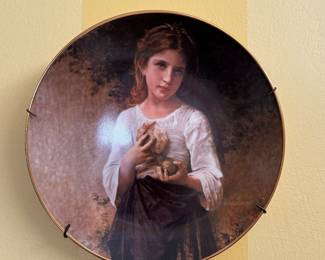 Vintage Colette the Beauty of Bouguereau Plate V Collectible Porcelain Plate by Royal Cornwall. Photo 1 of 2. 