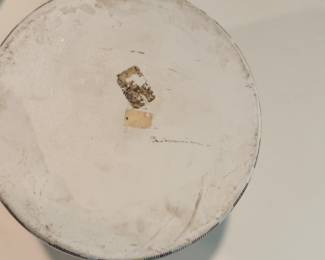 Vintage Flame Stitch Cachepot. Photo 2 of 2. 