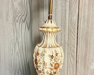 Vintage Hand-Painted Table Lamp (ONLY ONE). Photo 1 of 2. 