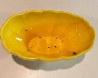 Vintage Haeger Sun Yellow Bowl - 2 Available. Photo 2 of 3. 