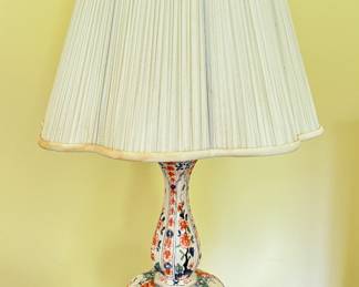 Pair of Vintage English Imari Table Lamps. Measures 30" H. Photo 1 of 2. 