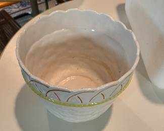 Vintage Lattice Cachepot. Photo 2 of 3.