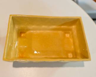 Vintage Yellow Planter. Photo 2 of 3. 