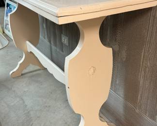 White Painted Console / Server / Side Table. Photo 3 of 3. 