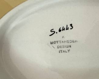 Vintage Pair of Large Mottahedeh Staffordshire-Style Dalmatian Dog. Made in Italy. Measures 10" H x 8" W. Photo 3 of 3. 