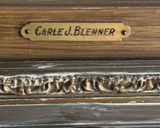 Carle J. Blenner. Untitled Portrait of a Lady. Oil on Canvas. Carle J. Blenner. Photo 2 of 2. 