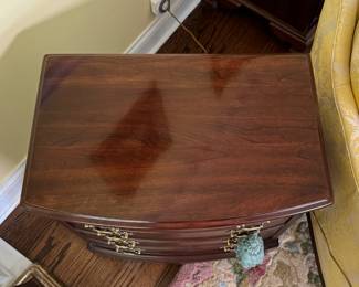 Small Mahogany Chest of Drawers. Measures 24" x 16" x 25" H. Photo 2 of 2. Small Mahogany Chest of Drawers. Measures 24" x 16" x 25" H. Photo 2 of 3. 