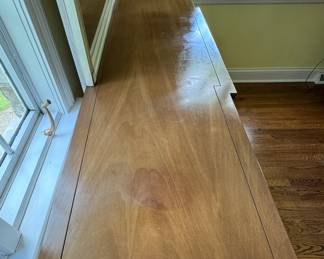 Vintage United Furniture Company Sideboard / 6-Drawer Dresser with Two Door Cabinet. Measures 78" W x 20" D x 32" H. Photo 2 of 6. 