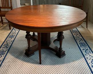 60" Round Pedestal Dining Table. Photo 1 of 2. 