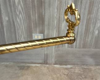 Brass Blanket Stand. Photo 2 of 2. 
