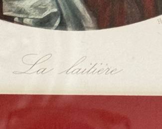 Framed Victorian Print - 2 Available. Each Measures 9.5" x 12"; 17" x 20" Including The Frame. Photo 2 of 3. 