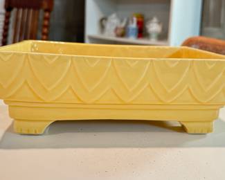 Vintage Yellow Planter. Photo 1 of 3. 